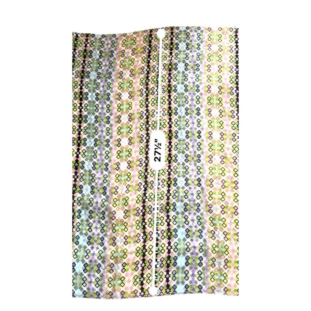 Calvin Klein Geometric Lightweight Rectangular Infinity Scarf - Picture 3 of 5